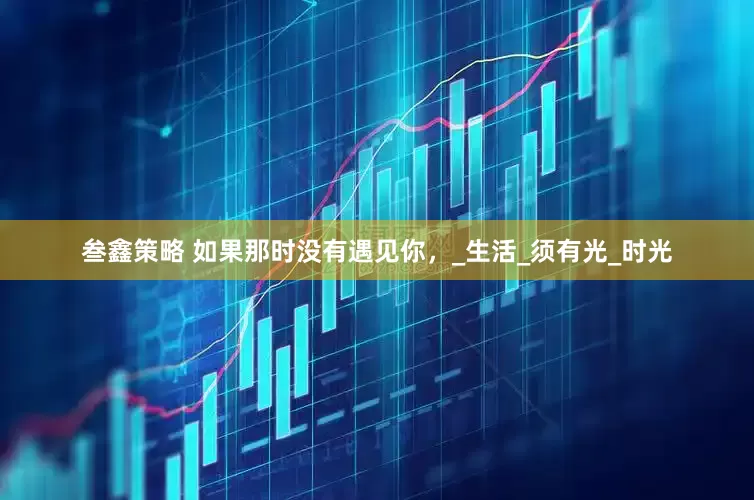叁鑫策略 如果那时没有遇见你，_生活_须有光_时光