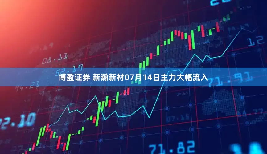 博盈证券 新瀚新材07月14日主力大幅流入